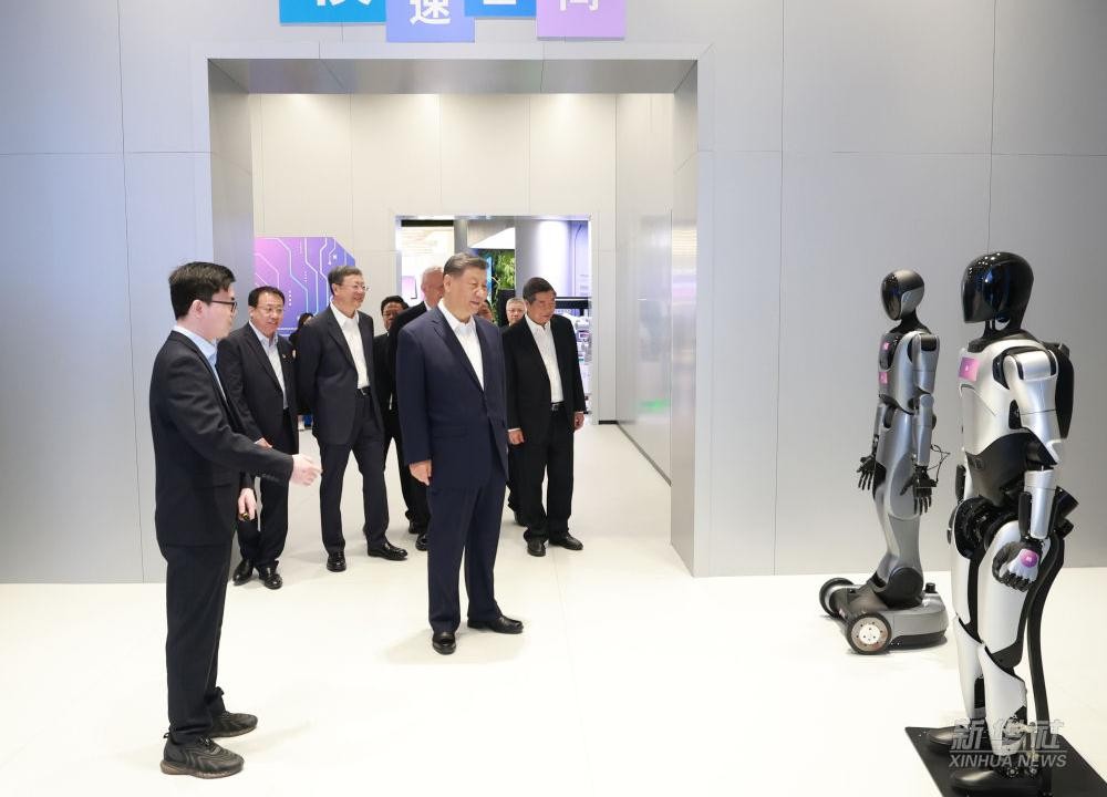 习近平总书记到上海调研，必一运动
代表具身智能行业汇报进展